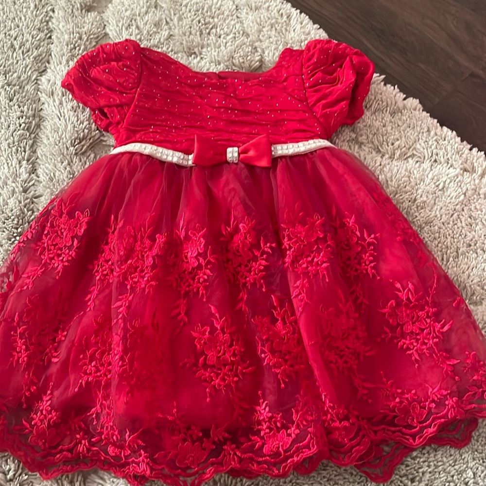 Christmas dress 6-9 months